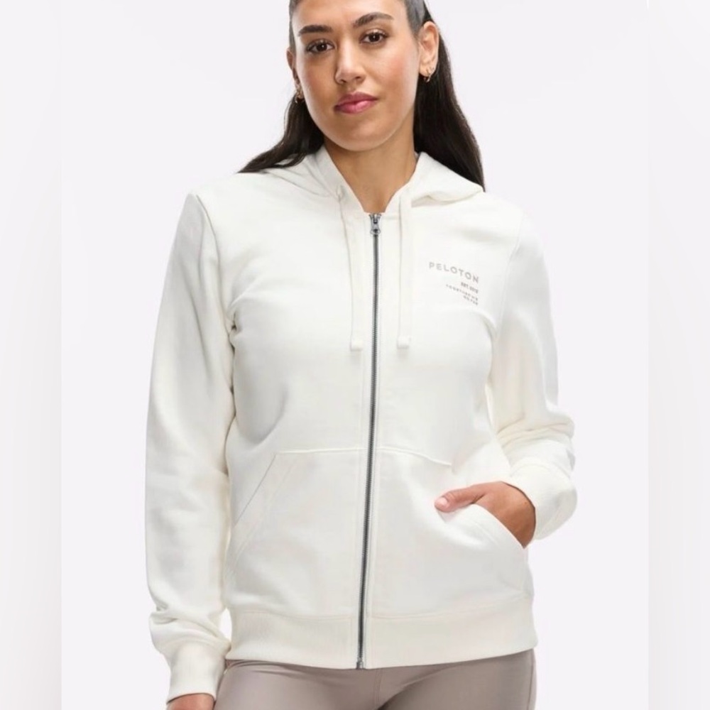 Peloton Full-Zip Hoodie Sweatshirt | medium | NWT